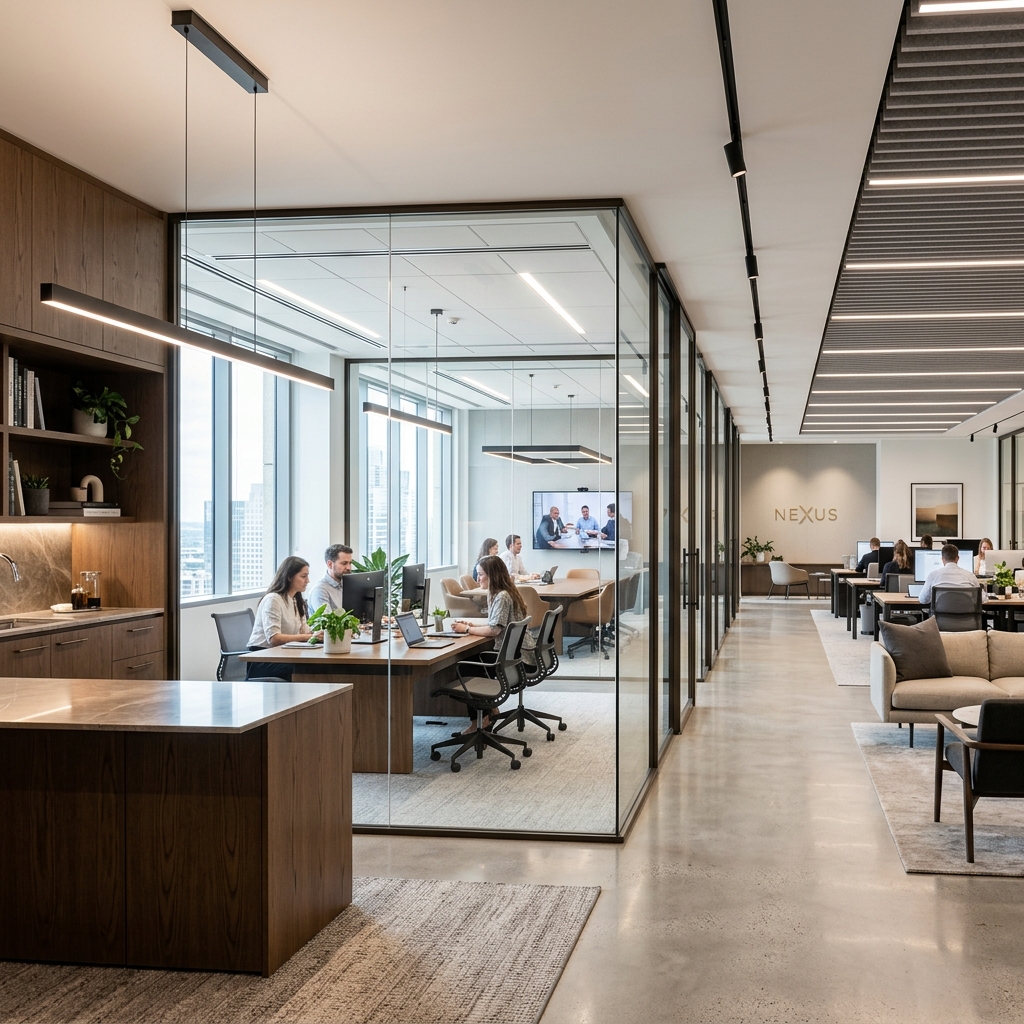 Transforming Workspaces: The Art of Commercial Interior Fitouts